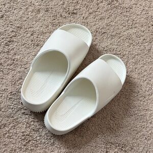 Nike White Slides